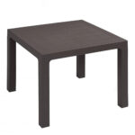 tavolo polipropilene caffè 90x90 per pizzerie