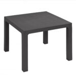 tavolo 90x90 antracite per pizzerie e ristoranti outdoor