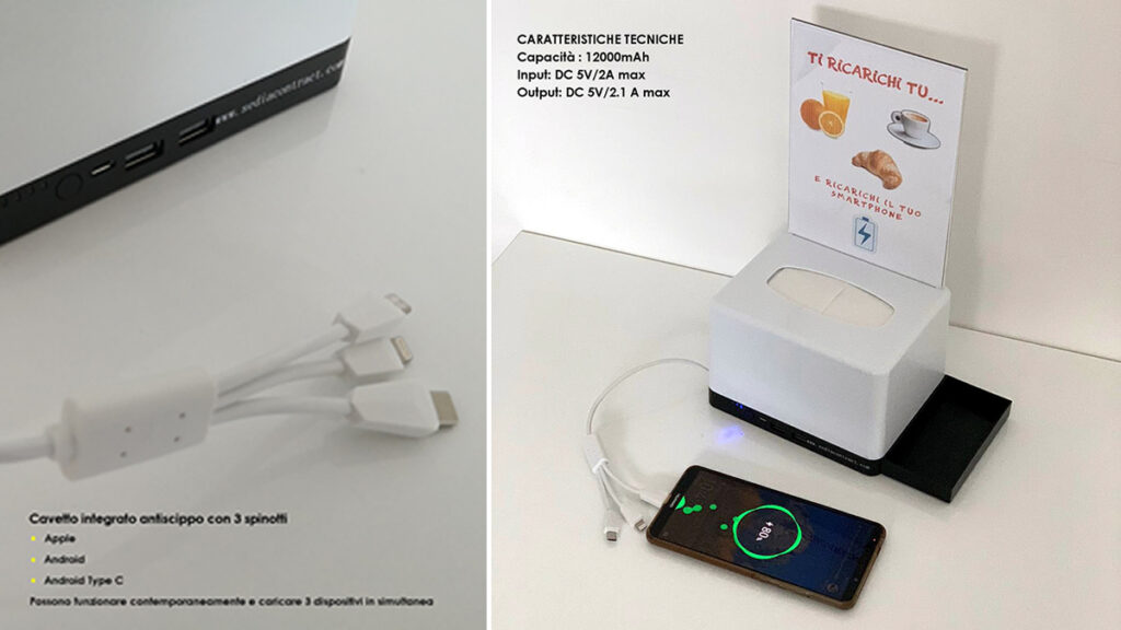 powerbank regalo omaggio per te