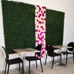pannello verde artificiale per bar e ristoranti