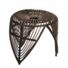 Sgabello Rattan Tondo