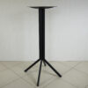 Base alta per tavolino bar in metallo colore nero