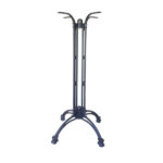 base in alluminio per tavoli alti, fast food per bar, ristoranti e pizzerie. Ideale per locali dallo stile Vintage e Industriale abbinbile con sgabelli altezza seduta 75 cm