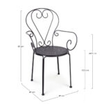 Sedia metallo Etienne - immagine 12