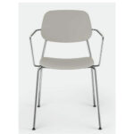 Sedia Anni '70 con braccioli - immagine 2