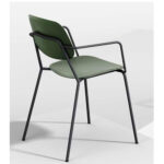 Sedia Anni '70 con braccioli - immagine 3