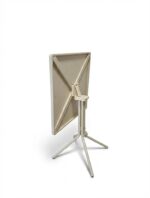 tavolo ribaltabile ferro 70x70 con top pieghevole salvaspazio